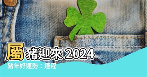 2024年屬豬運程|2024 龍年生肖運程｜屬狗/豬/鼠整體運勢，雲文子犯太 